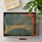 Papier Mousseline Hibiscus & Ballons à air chaud & Tentacles Découpa (Cadeau)