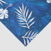 Papier Mousseline Hibiscus botanique tropical de Hawaii (Détail)