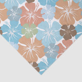 Papier Mousseline Hibiscus hawaïen Floral (Détail)