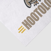 Papier Mousseline Hibou drôle (Détail)
