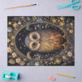 Papier Mousseline Hibou Pâques (Artisanat)