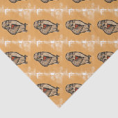 Papier Mousseline Hibou sage (Détail)