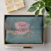 Papier Mousseline Highland Cow Rustic Boho Farmhouse Decoupage (Cadeau)