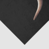 Papier Mousseline Highland Cow Rustic Floral Garden Découpage (Détail)