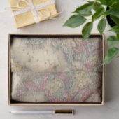 Papier Mousseline Hindoostan, Inde plus lointaine, Chine, Thibet (Cadeau)