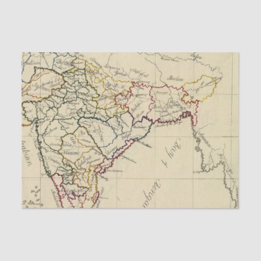 Papier Mousseline Hindostan (Recto)