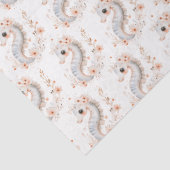 Papier Mousseline Hippocampe mignon (Détail)