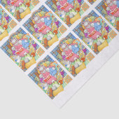 Papier Mousseline HISTOIRE DU LIEU DE REPOS Papier Tissu (Détail)