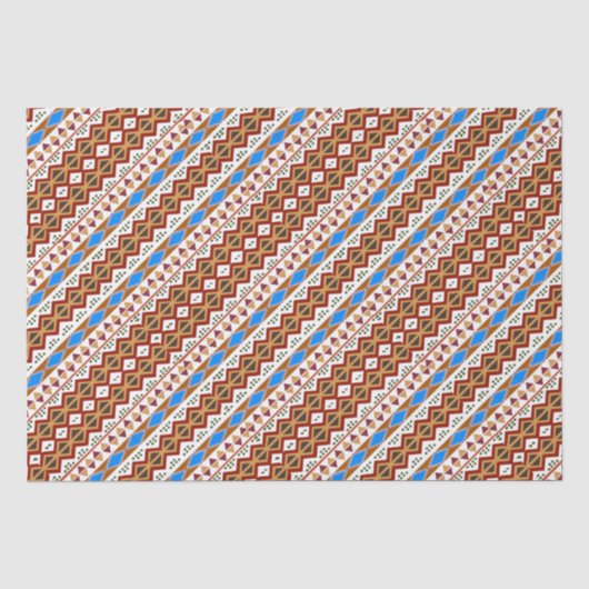 Papier Mousseline Histoire tribale (Recto)