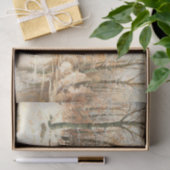 Papier Mousseline Hiver à Spreewald, Découpage (Cadeau)