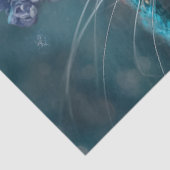 Papier Mousseline Hiver Antler Bengale Chat Découpage papier (Détail)