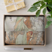 Papier Mousseline Hiver par Alphonse Mucha (Cadeau)
