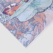 Papier Mousseline Hiver (quatre saisons), Alphonse Mucha (Détail)