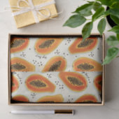 Papier Mousseline Hiya Papaya Motif (Cadeau)