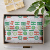 Papier Mousseline Ho Ho Ho Noël moderne (Cadeau)