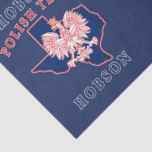 Papier Mousseline Hobson Polonais Texan (Détail)