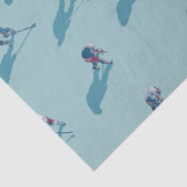 Papier Mousseline Hockey players on ice (Détail)