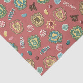 Papier Mousseline HOGWARTS™ Maisons Motif de biscuits de vacances (Détail)