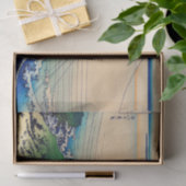 Papier Mousseline HOKUSAI JAPONAIS BLOC EN BOIS IMPRIMER Papier Tiss (Cadeau)