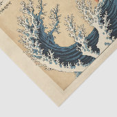 Papier Mousseline Hokusai style japonaise vague, encre sur papier de (Détail)