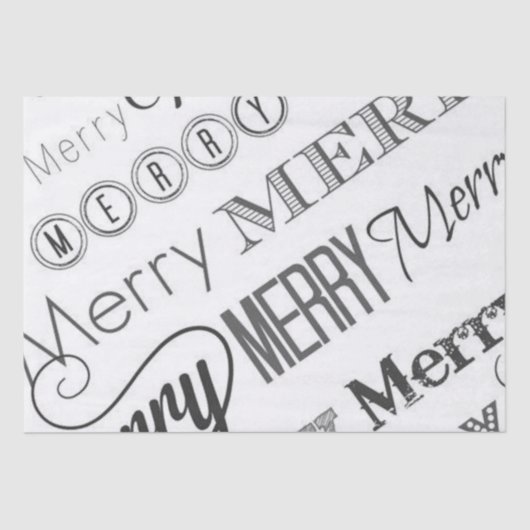 Papier Mousseline Holiday (Recto)