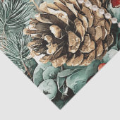 Papier Mousseline Holiday Branches Tree Tissue Paper (Détail)