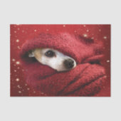 Papier Mousseline Holiday Chihuahua (Recto)