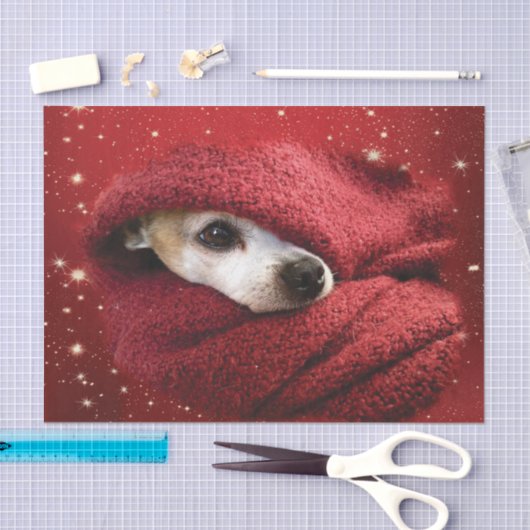 Papier Mousseline Holiday Chihuahua (Artisanat)