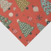 Papier Mousseline Holiday Echoes-Red (Détail)