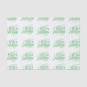Papier Mousseline Holiday Feliz Navidad Tissue Paper (Recto)