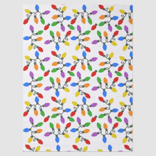 Papier Mousseline Holiday Lights (Recto)
