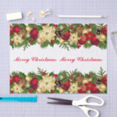 Papier Mousseline Holiday Ornamental Garland (Artisanat)