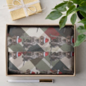 Papier Mousseline Holiday Shorthair Pointer Dog Red Plaid Christmas (Cadeau)