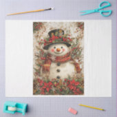 Papier Mousseline Holiday Snowman (Artisanat)