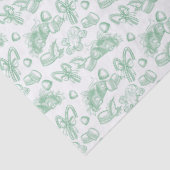 Papier Mousseline Holiday Sweets- Mint (Sheer) (Détail)
