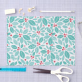 Papier Mousseline Holly Berry Noël (Artisanat)
