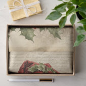 Papier Mousseline Holly Jolly Père Noël (Cadeau)