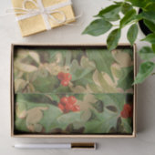 Papier Mousseline Holly Tree Noël Vintage (Cadeau)