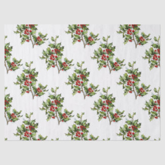 Papier Mousseline HollyBerries20150802
