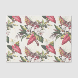 Papier Mousseline Hollywood tropical