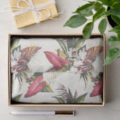 Papier Mousseline Hollywood tropical (Cadeau)