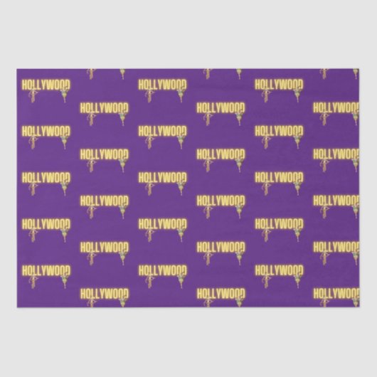 Papier Mousseline Hollywood Vintage Beauties & Neon (Recto)