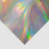 Papier Mousseline Holographie en or liquide | Papier à papier à papi (Détail)