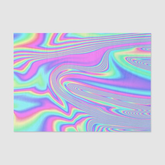 Papier Mousseline Holographique (Recto)