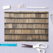 Papier Mousseline Holzschindeln (Artisanat)