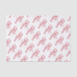 Papier Mousseline Homard rouge