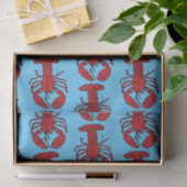 Papier Mousseline Homard rouge Thunder_Cove du Maine (Cadeau)