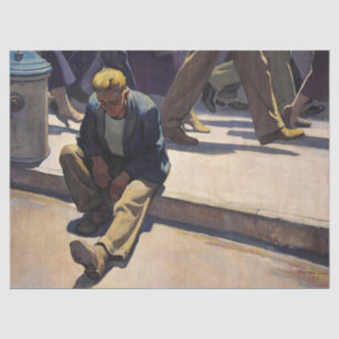 Papier Mousseline Homme oublié par Maynard Dixon