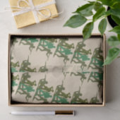 Papier Mousseline Hommes d'action de l'Armée verte (Cadeau)