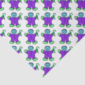 Papier Mousseline Hommes en pain d'épices (Détail)